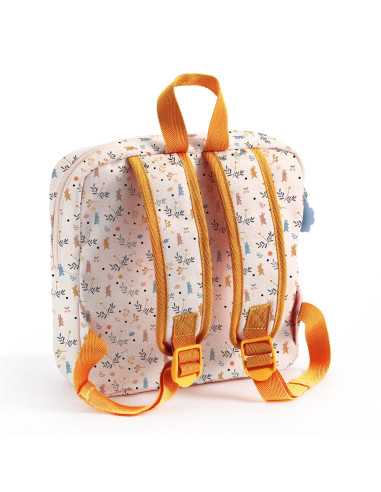 Sac a dos poupee - sac à dos porte-poupon - djeco