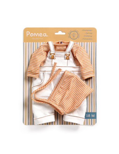 Vêtements pomea - tenue cannelle - pomea djeco