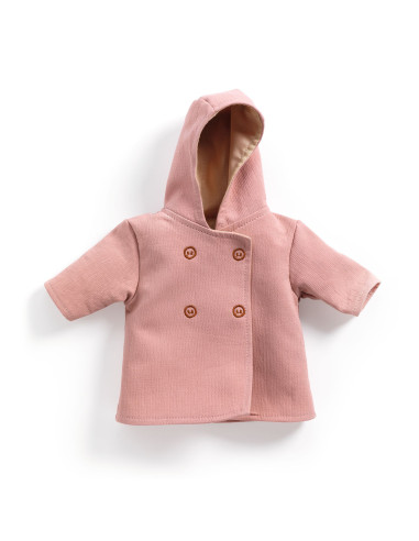 Vêtements pomea - manteau avec capuche - pomea djeco