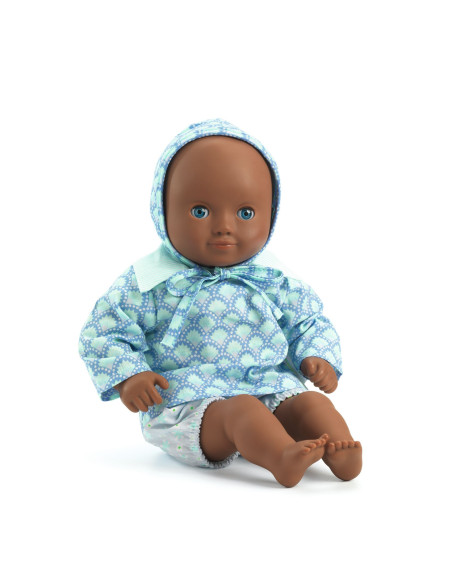 Poupon 32cm petit pan - baby wasabi - pomea djeco x petit pan