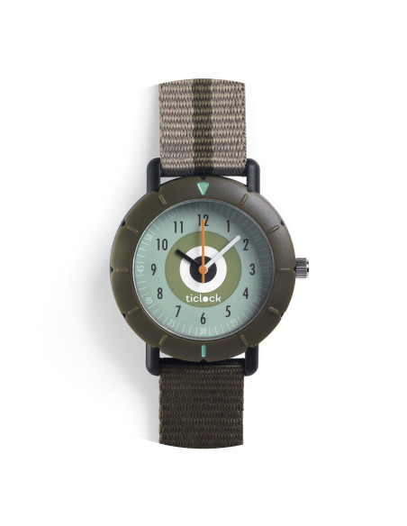 Montre sport - green target - djeco