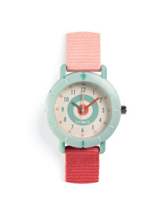 Montre sport - pink target - djeco