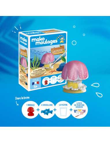Mako moulages la meduse