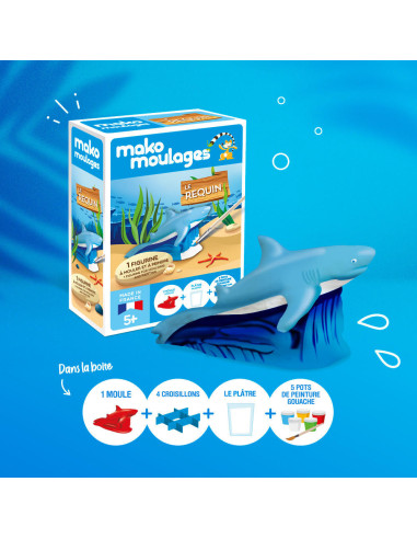 Mako moulages le requin