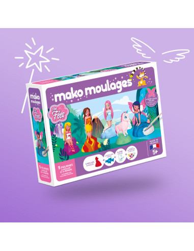 Mes fées  Coffret 5 moules
