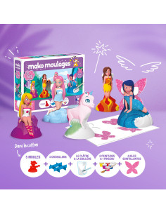 Mes fées  Coffret 5 moules 2
