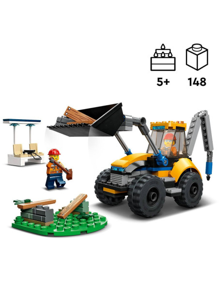 La pelleteuse de chantier - lego® city 60385