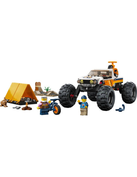 Les aventures du 4x4 tout-terrain - lego® city 60387 