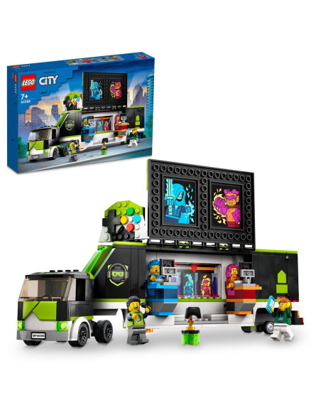 Le camion de tournois de jeux video - lego® city 60388 