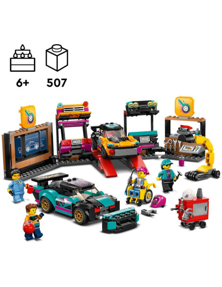 Le garage de customisation - lego® city 60389
