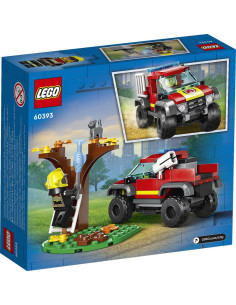 Sauvetage en tout-terrain des pompiers - lego® city 60393