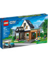 La maison familiale et la voiture électrique - lego® city - 60398