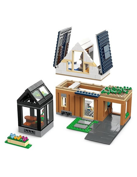 La maison familiale et la voiture électrique - lego® city - 60398