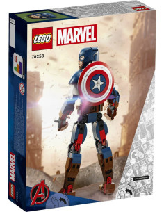Lego® marvel super heroes™76258 - la figurine de captain america