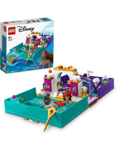 Lego® disney princess™ 43213 le livre d'histoire la petite sirene ariel