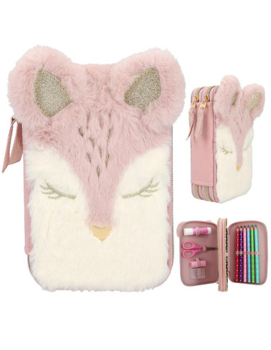 Princess mimi trousse à crayons biche wild forest