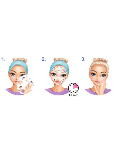 Masque en tissu topmodel beauty city girls