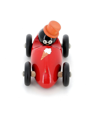 En voiture René le pingouin