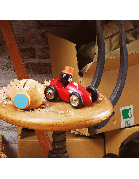 En voiture René le pingouin