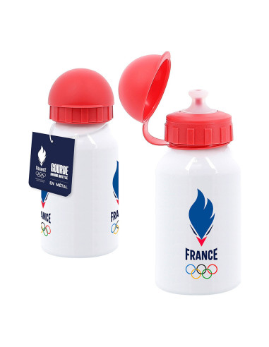 Gourde en métal équipe de france - jo paris 2024 - vilac
