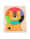 Puzzle / encastrement en volume lion - andy westface - vilac