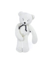 L'ours méloé 37cm - blanc - mailou