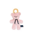 L'ours dorlotin - pain d'epice - rose poudre - mailou
