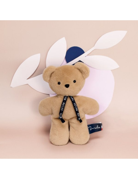 L'ours dorlotin - pain d'epice - beige - mailou