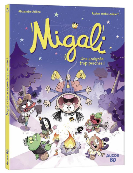 Migali - tome 3 - une araignee trop perchee
