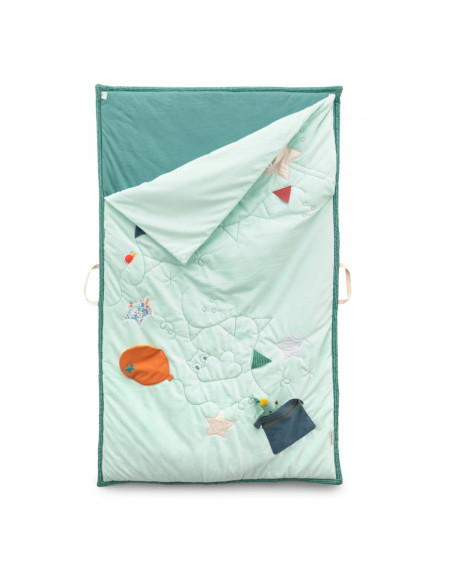 Tapis d'eveil et sac de couchage joe le dragon - lilliputiens