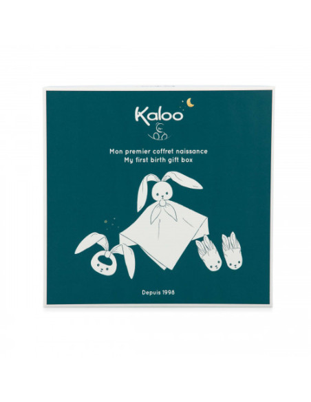 Mon premier coffret naissance lapinoo - ocre - kaloo