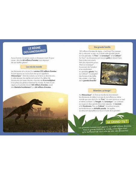 A la decouverte des dinosaures