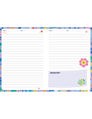 Mon carnet secret - sequins réversibles