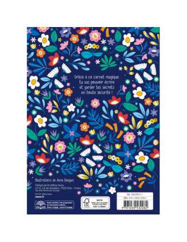 Mon carnet secret - sequins réversibles