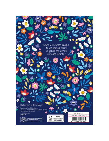 Mon carnet secret - sequins réversibles