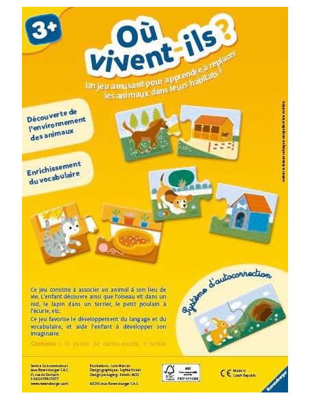 Où vivent-ils ?