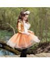 Robe de renard avec coiffe - taille 3-4 ans