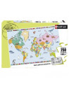 Puzzle 250 p - Carte du monde