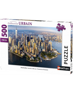 Puzzle N 500 p - Manhattan vue du ciel