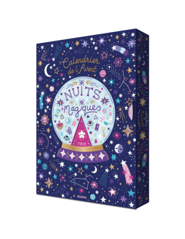 Mon calendrier de l'avent - nuits magiques - auzou