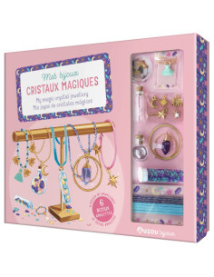 Ma boîte à bijoux - mes bijoux cristaux magiques - auzou