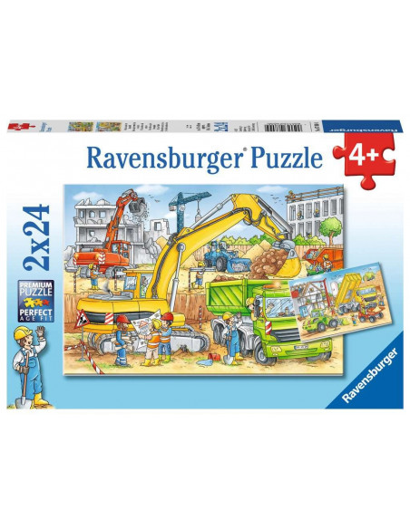 Puzzles 2x24 p - Beaucoup de travail sur le chantier