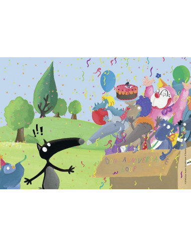 Puzzles 2x24 p - Le Loup qui fêtait son anniversaire