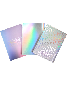 Set de 3 carnets a5 couverture souple - wow generation 2