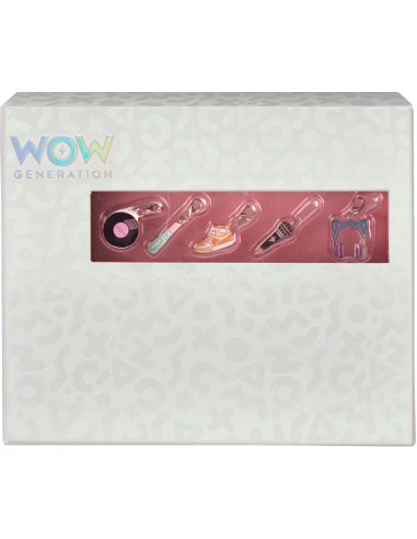 Kit deluxe bracelets et 5 charms - wow generation