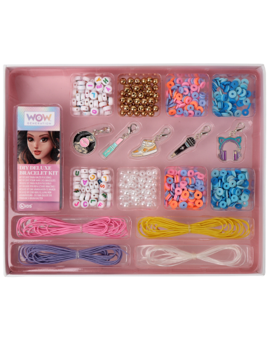 Kit deluxe bracelets et 5 charms - wow generation
