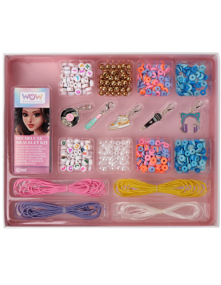 Kit deluxe bracelets et 5 charms - wow generation