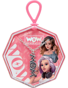Collier avec charms - wow generation