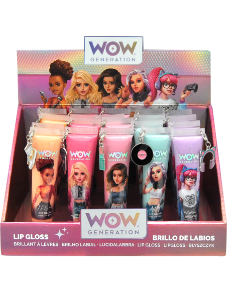 Gloss à lèvres et charm - wow generation