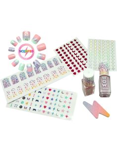 Set de manucure avec faux ongles parfumés - wow generation 2